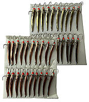 Блешня Парус Скорпіон-Каракатиця - Вертикальна - чотирикрючкова