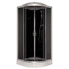 Душовий бокс Delfi V61 90х90х220, низкий піддон, тоноване скло 4 мм, без форсунок, без електроніки, фото 2