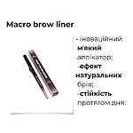 Маркер для брів Bless Beauty Micro Brow Liner, 03 Dark Ash, фото 2