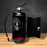 Вогнегасник бар, чорний, Саша не бухає Саша відпочиває, подарунок хлопцю, батькові, пожежнику, фото 9