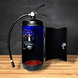 Вогнегасник бар, чорний, Саша не бухає Саша відпочиває, подарунок хлопцю, батькові, пожежнику, фото 8