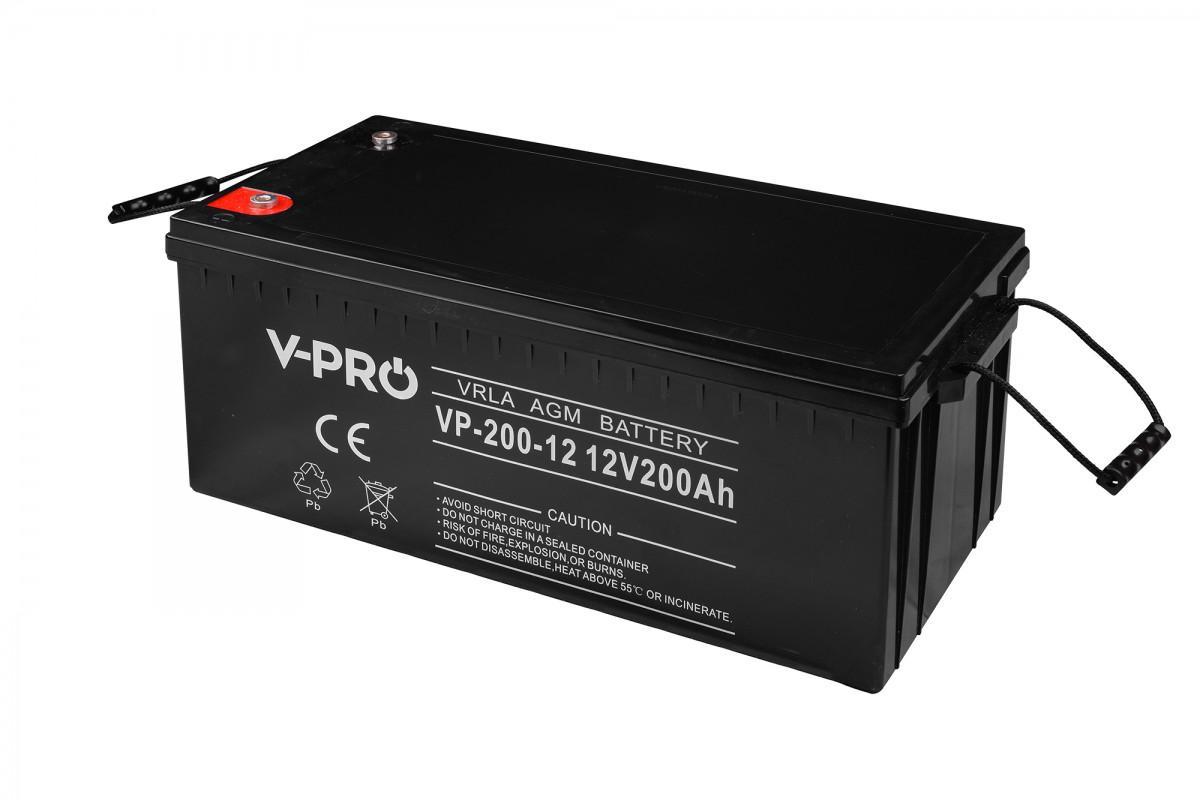 Акумулятор Volt Polska AGM V-PRO 200Ah VRLA ДЛЯ ДБЖ