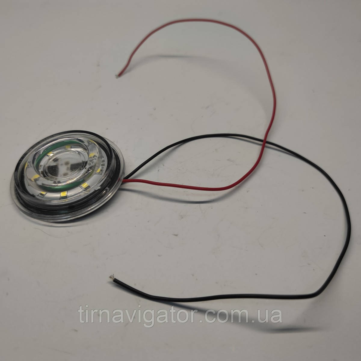 Вставка LED габариту біла D=48mm кругла (10SMD)