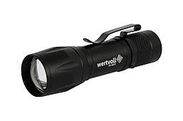 Ліхтар з регулюванням фокусу WERTVOLL 3 режими LED/COB LED Li-ion 800 mAh/t 8000 K/100 lum AL 91х26 мм RX-8003 (мтRX-8003)