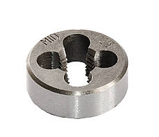 Плашка для нарізання різьби MASTERTOOL M10х1,25 мм 9ХС DIN 233 15-0104 (мт15-0104)