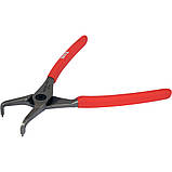 Щипці SEGERA для стопорних кілець гнуті під 90° стискні (l= 220 мм) розведення 40-100 мм Yato YT-19994, фото 2