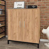 Тумба офісна L-800 Loft Design Дуб Крафт Золотий