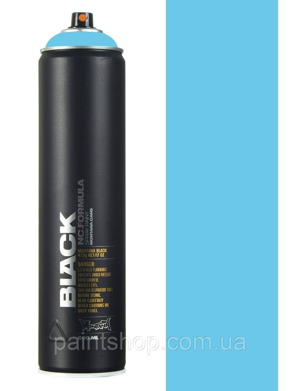 Аерозольна фарба Montana Black Extended 5020 Baby Blue (Блакитний) 600 мл, фото 1