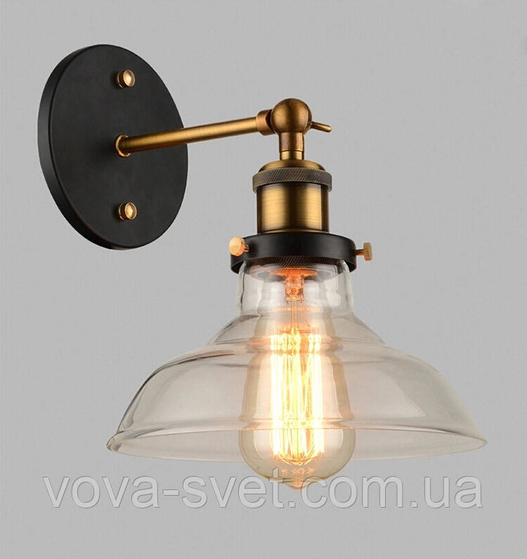 Настенно-потолочный светильник [ LOFT style - C ] + лампa (ST-64 в комплекте) - фото 2 - id-p451378712