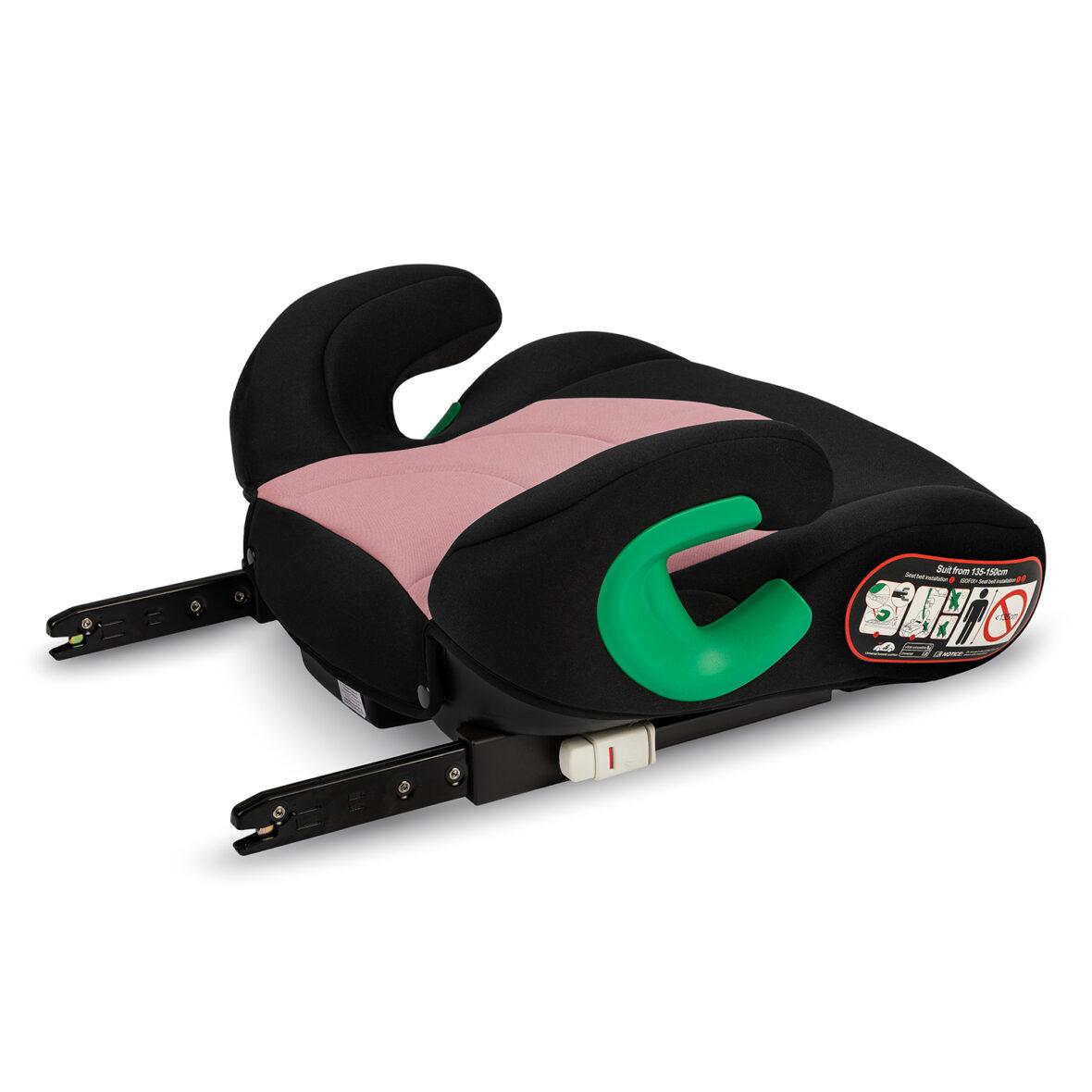 Автокрісло бустер MoMi Venko Isofix Pink, фото 1