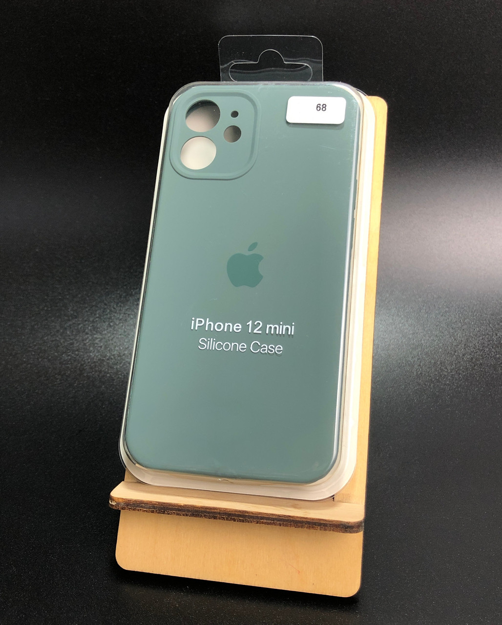 Чохол для телефона iPhone 12mini Silicone Case original FULL Camera No68 viridian (4you)
