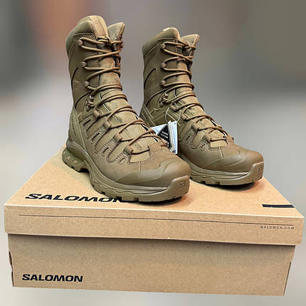 Берці тактичні Salomon QUEST 4D Forces 2 High GTX, р. 40 2/3 (7), колір Койот, GoreTex, берці армійські, (L47234200), фото 1