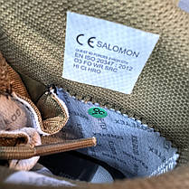 Берці тактичні Salomon QUEST 4D Forces 2 High GTX, р. 40 2/3 (7), колір Койот, GoreTex, берці армійські, (L47234200), фото 3