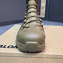 Берці тактичні Salomon QUEST 4D Forces 2 High GTX, р. 40 2/3 (7), колір Койот, GoreTex, берці армійські, (L47234200), фото 6