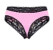 Жіночі сексуальні мереживні трусики Mulheres sexy Короткі труси з відкритими сідницями, фото 4