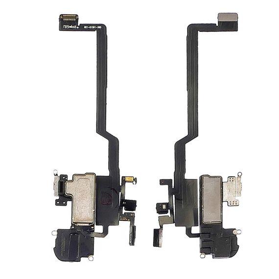 Шлейф для Apple iPhone X з датчиком наближення, динаміком та мікрофоном, фото 1