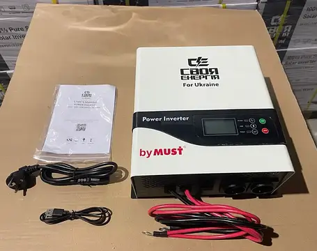 Інвертор ДБЖ Must EP20-600 PRO 600W / 12V для опалення, фото 1