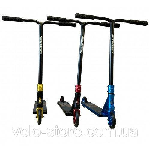 Самокат трюковий Crosser Titan 4.7, колеса 120 мм, HIC-система, фото 1