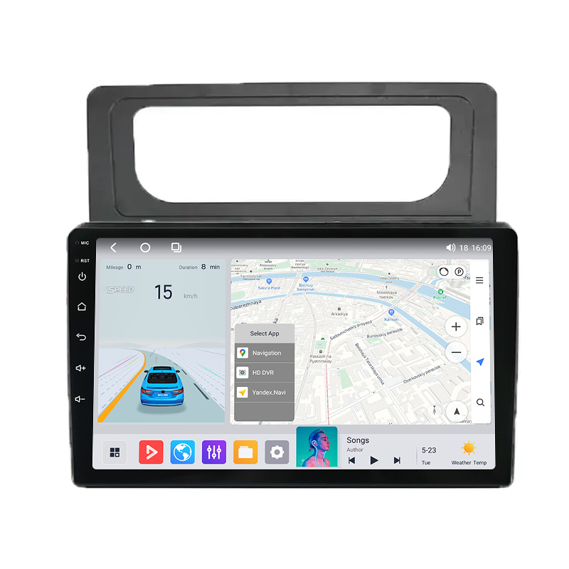 Штатна магнітола Mekede MS Volkswagen Caddy (2010-2015) QleD, фото 1