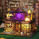 Румбокс Магічний будиночок зі скарбами Інтер'єрний конструктор Magic Treasure Roombox ES-016 + купол, фото 10