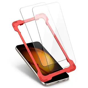 Захисне скло Caseology SnapFit Tempered Glass Screen Protector 2-Pack для Samsung Galaxy S23 Plus S916