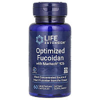 Фукоїдан, водорості, Optimized Fucoidan, Life Extension, 60 капсул