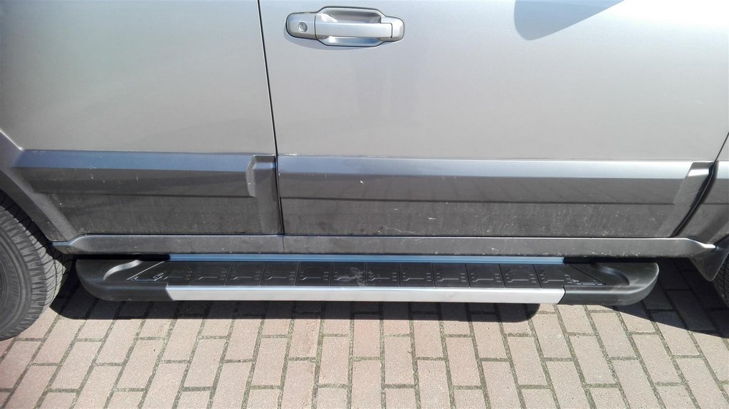 Бічні пороги RedLine V1 на Kia Sorento 2002-2009 Пороги майданчика Кіа Соренто 2 шт.