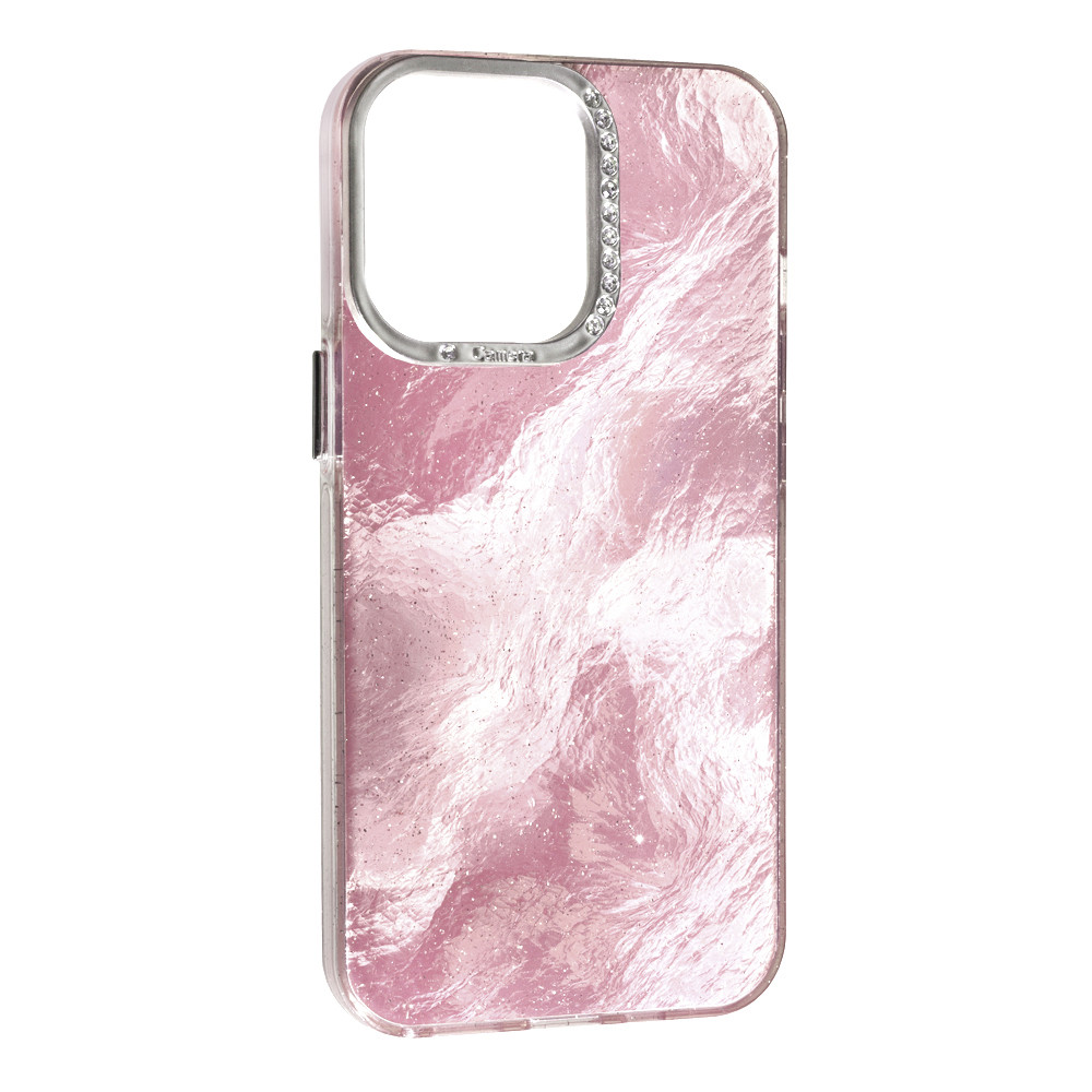 Чохол Marble Style для Apple iPhone 14 Pro Pink