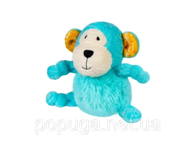 GiGwi (Гігві) Suppa Puppa МАВПОЧКА іграшка для собак з м'ячиком всередині 11см, фото 1