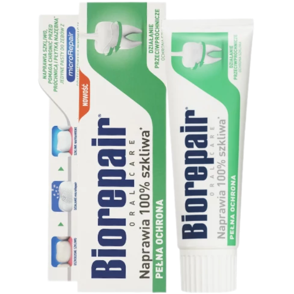 Зубна паста Biorepair Total Protective Repair для відновлення поверхні емалі (75 мл.)
