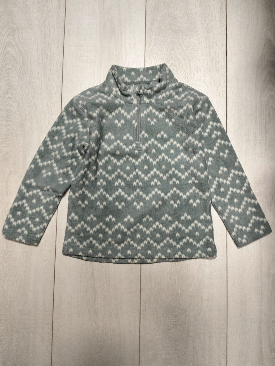 Толстовка флісова блакитного кольору Tex 104, 116, 122см, фото 1