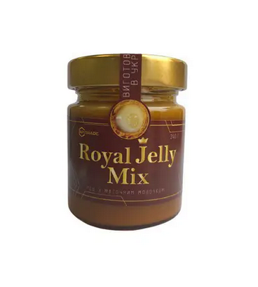 Royal Jelly Mix мед з маточним молочком і квітковим пилком 100 г, аналог Апіфітотонус (Тенторіум)