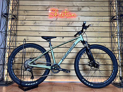 Велосипед гірський спортивний 26" WINNER SOLID - FX зелений на зріст 150-165 см