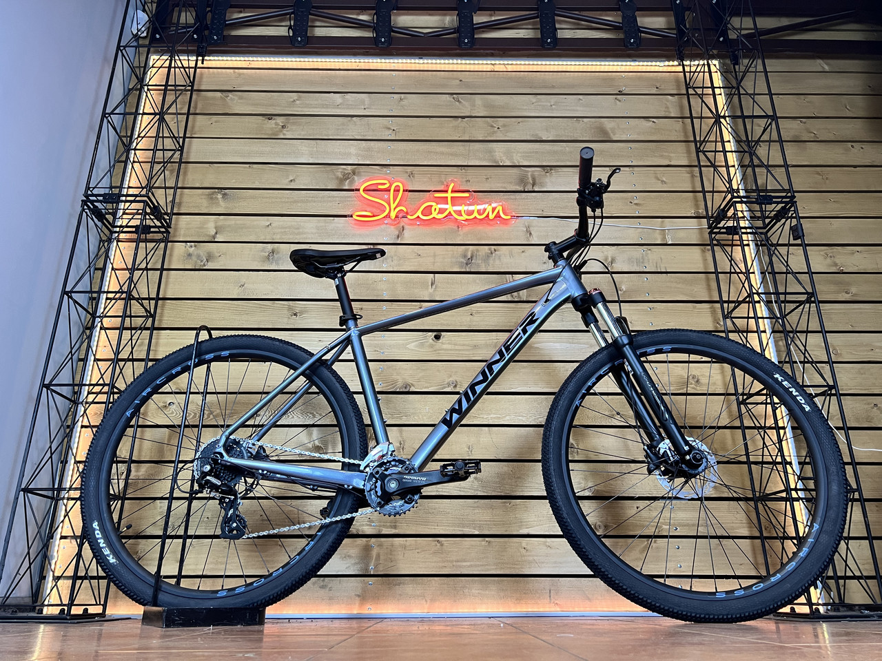 Велосипед гірський спортивний 29" WINNER IMPULSE-2 сірий на зріст 175-185 см