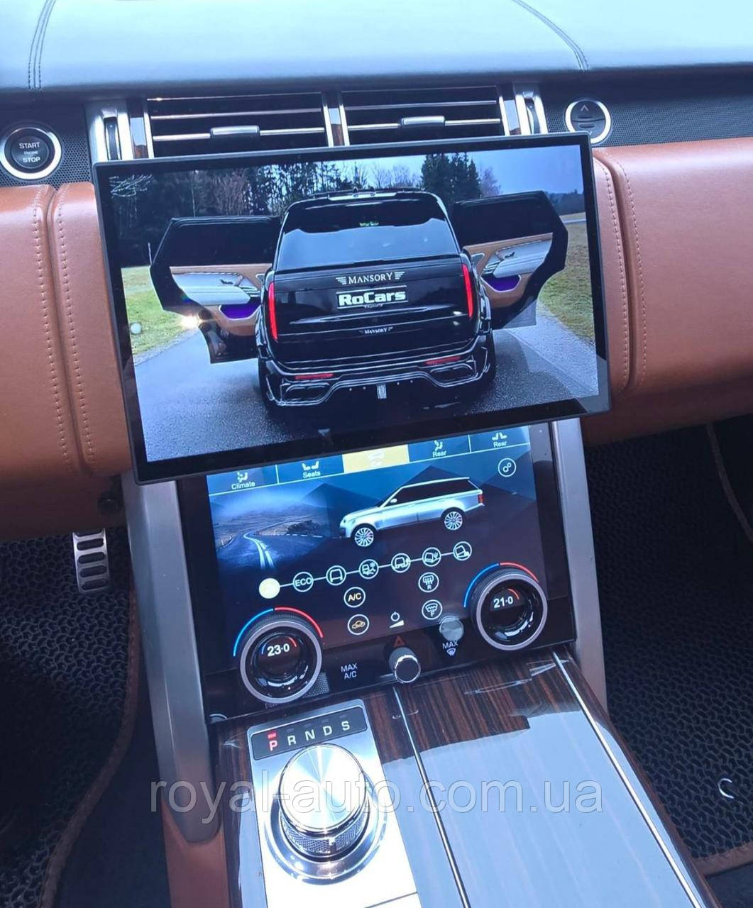 Магнітола головний пристрій монітор Android Ренж Ровер Sport L494 Vogue L405 мультимедіа, фото 1