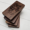 Powerbank Зовнішній акумулятор із дерева з гравіюванням "Tiger" Американський горіх на 10 000 mA, фото 5
