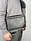 Чоловіча сіро-чорна шкіряна сумка Louis Vuitton, фото 8