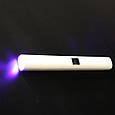 UV/LED-ліхтарик для сушіння нігтів висувний, 1 Вт, з підставкою і комплектом подушок для стемпінгу, фото 3