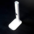 UV/LED-ліхтарик для сушіння нігтів висувний, 1 Вт, з підставкою і комплектом подушок для стемпінгу, фото 6