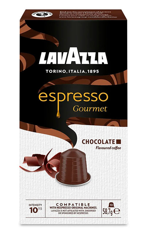 Кава у капсулах Lavazza NESPRESSO Espresso Gourmet Chocolate 10 шт.