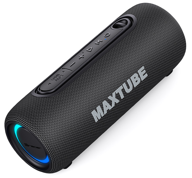Портативна колонка Tracer MaxTube TWS Black 20W (TRAGLO47358)