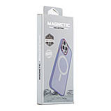 Чохол TPU+PC Space Magnetic Color with Magsafe для iPhone 14 Колір Pink, фото 10