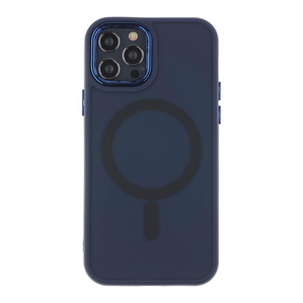 Чохол TPU+PC Space Magnetic Color with Magsafe для iPhone 12/12 Pro Колір Dark Blue, фото 1