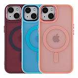 Чохол TPU+PC Space Magnetic Color with Magsafe для iPhone 14 Колір Pink, фото 2