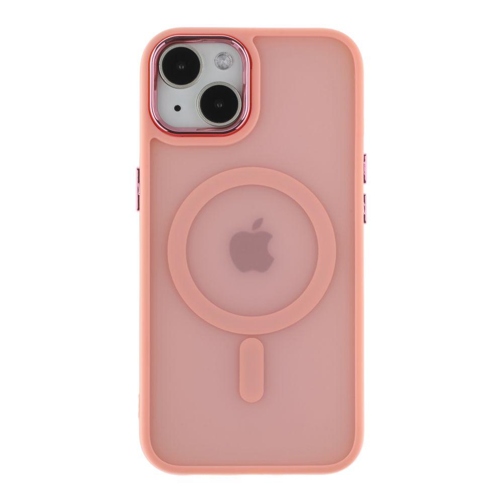 Чохол TPU+PC Space Magnetic Color with Magsafe для iPhone 14 Колір Pink, фото 1