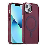 Чохол TPU+PC Space Magnetic Color with Magsafe для iPhone 13 Колір Purple, фото 3