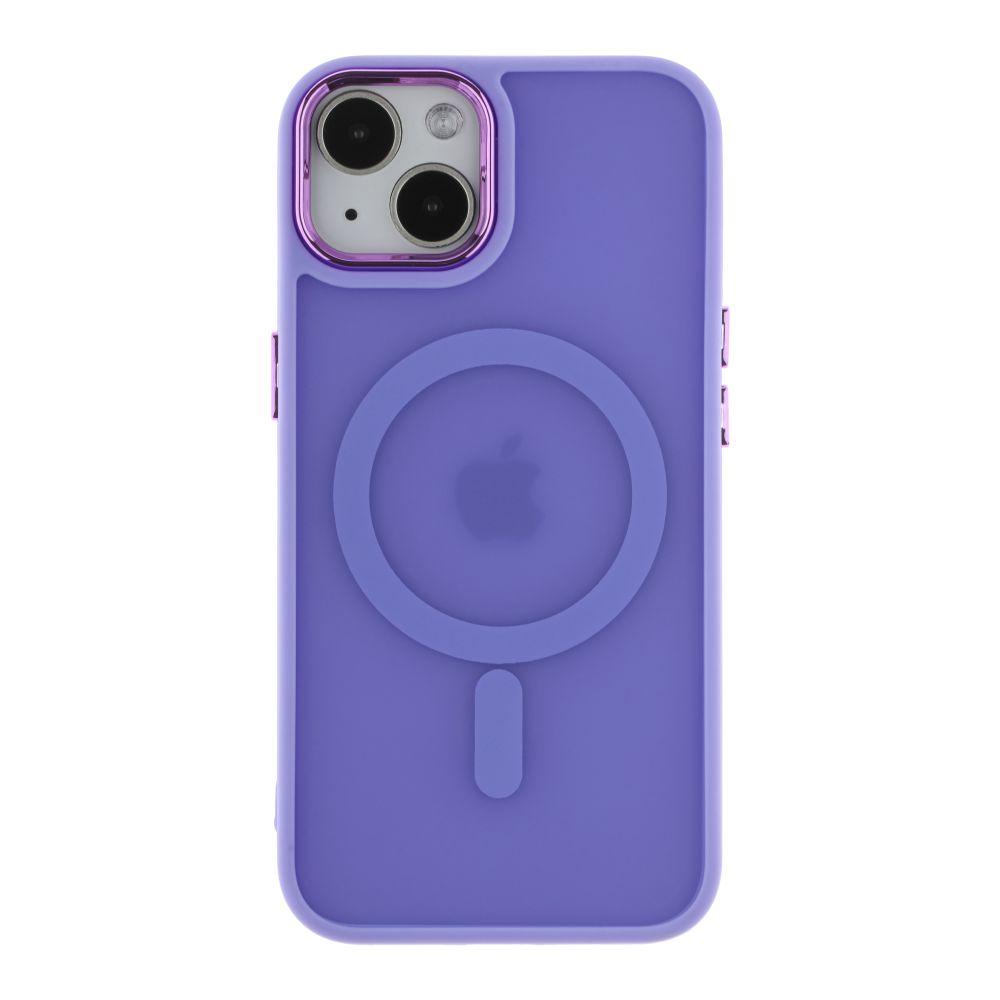 Чохол TPU+PC Space Magnetic Color with Magsafe для iPhone 13 Колір Purple, фото 1