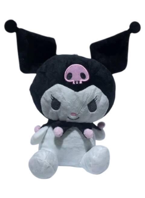 М’яка іграшка Куромі Hello Kitty Аніме Kuromi Хеллоу Кітті 25 см рожева