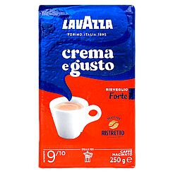 Кава крема е густо форте (мелена) Лавацца Lavazza crema e gusto forte 250g 20шт/ящ (Код: 00-00003100)