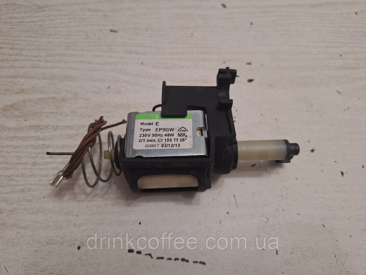 Насос помпа ULKA E EP5GW 48W для кавомашини DeLonghi ETAM 36.365.M_2 PrimaDonna XS DeLuxe б/у